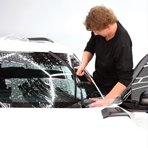 Solar King Windshield PPF Na Szybę Czołową 122x150cm Bezbarwna Wytrzymała Gruba  Niezawodna.....jpg