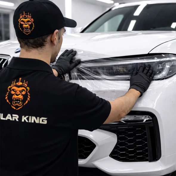 Folia PPF Ochronna Do Lamp Solar King Transparent 30x100cm Bezbarwna............jpg