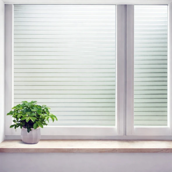 Folia Okienna Dekoracyjna Paski 1cm Szron Na Okno Prywatność--.jpg