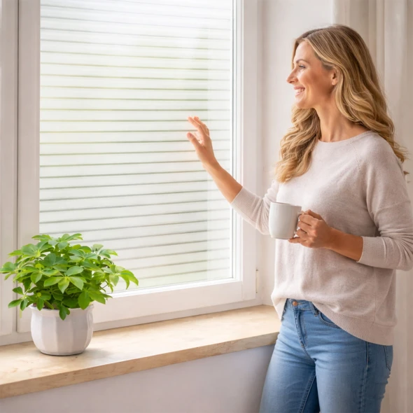 Folia Okienna Dekoracyjna Paski 1cm Szron Na Okno Prywatność-----.jpg