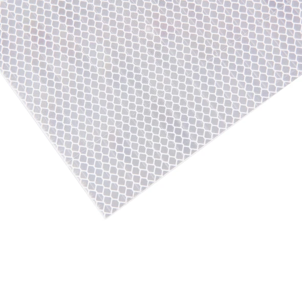 Odblaskowa 124x50 Samoprzylepna Biała Mocna Wysoki Odblask Ostrzegawcza--.jpg