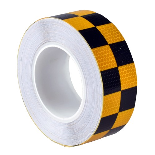 Taśma Odblaskowa Szachownica Czarna.jpg